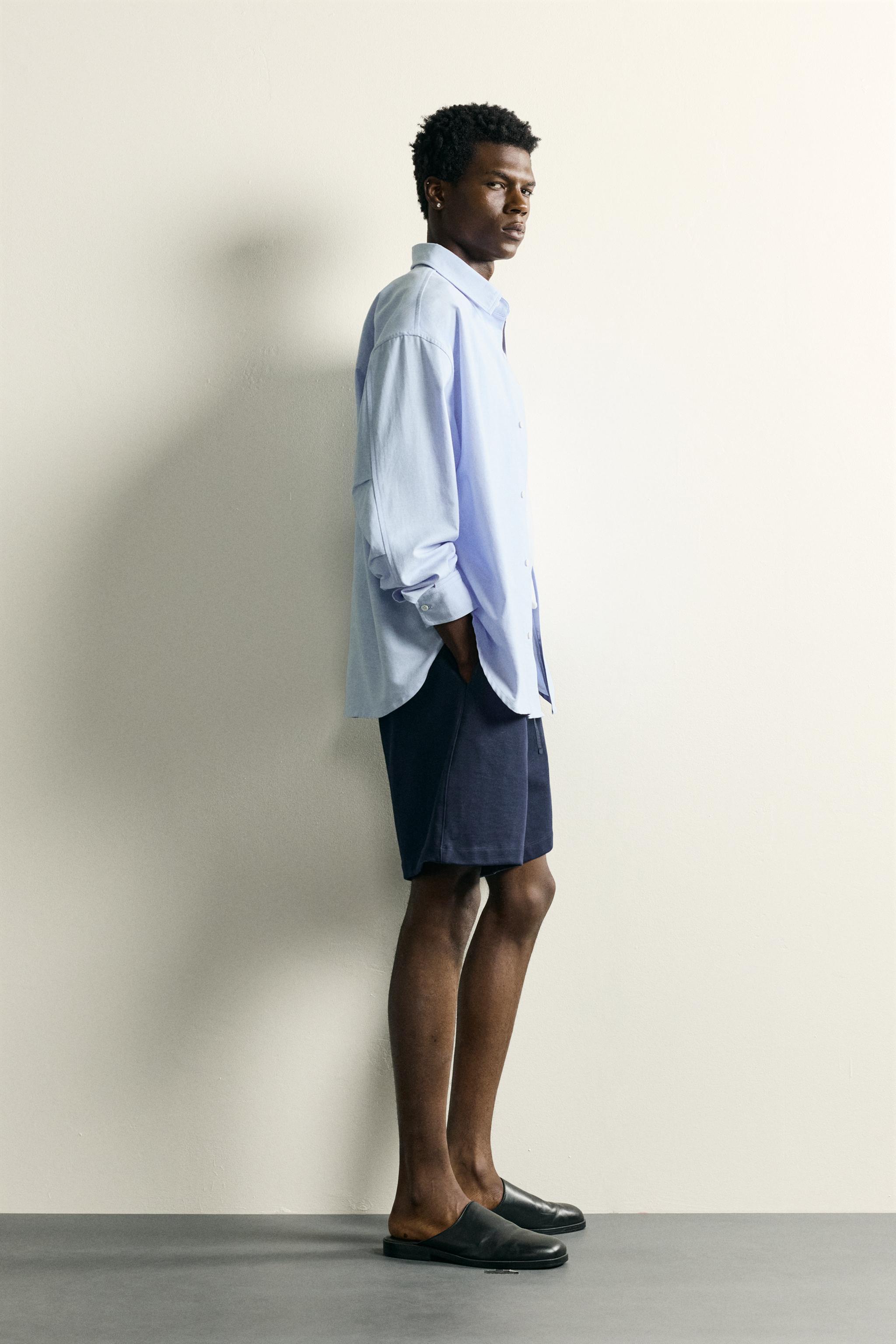 CONTRAST WAIST JOGGER SHORTS